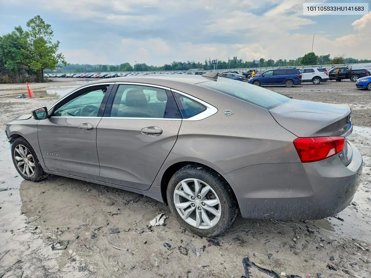 2017 Chevrolet Impala Lt VIN: 1G1105S33HU141683 Lot: 60169646