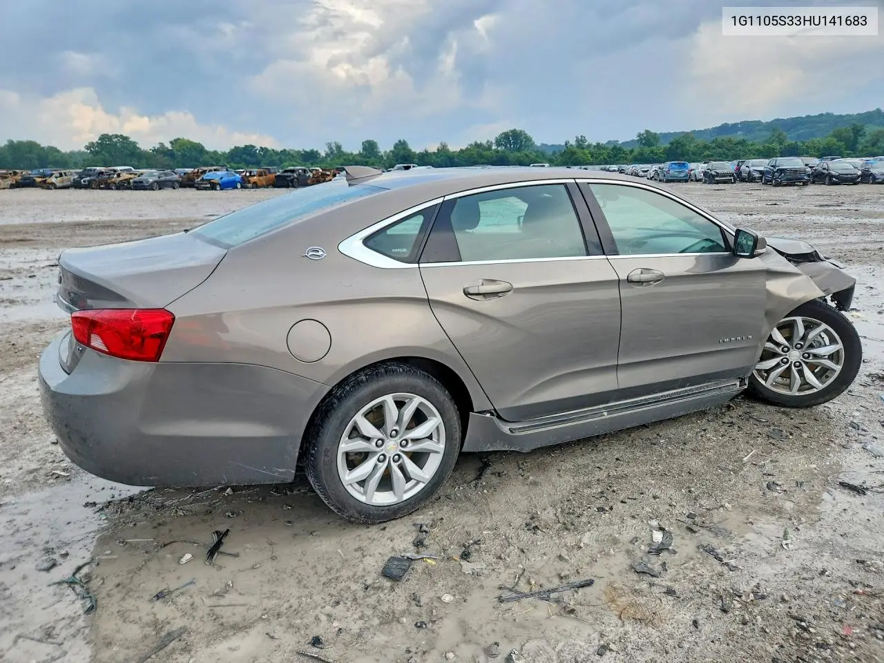 2017 Chevrolet Impala Lt VIN: 1G1105S33HU141683 Lot: 60169646