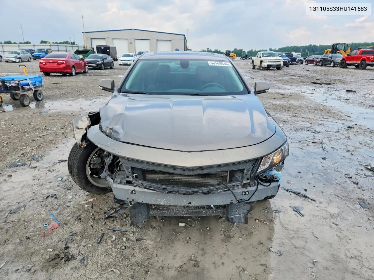 2017 Chevrolet Impala Lt VIN: 1G1105S33HU141683 Lot: 60169646