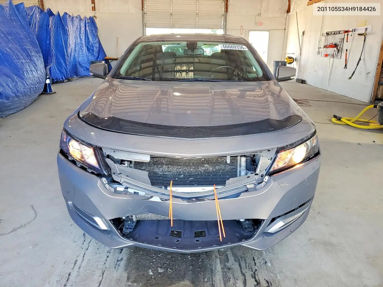 2017 Chevrolet Impala Lt VIN: 2G1105S34H9184426 Lot: 60669336