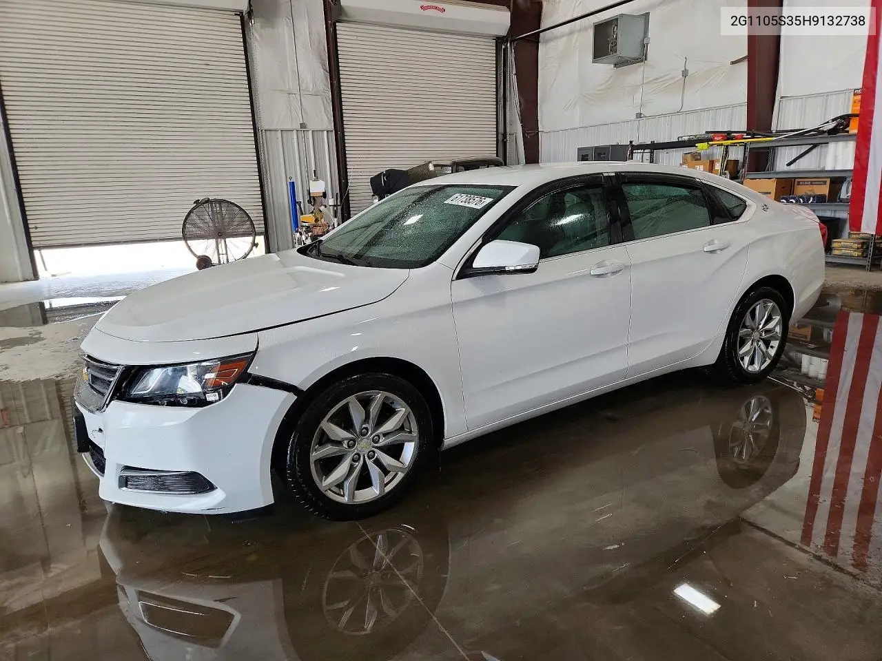 2017 Chevrolet Impala Lt VIN: 2G1105S35H9132738 Lot: 61738576
