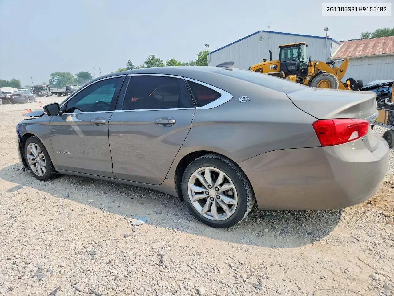 2017 Chevrolet Impala Lt VIN: 2G1105S31H9155482 Lot: 61784636
