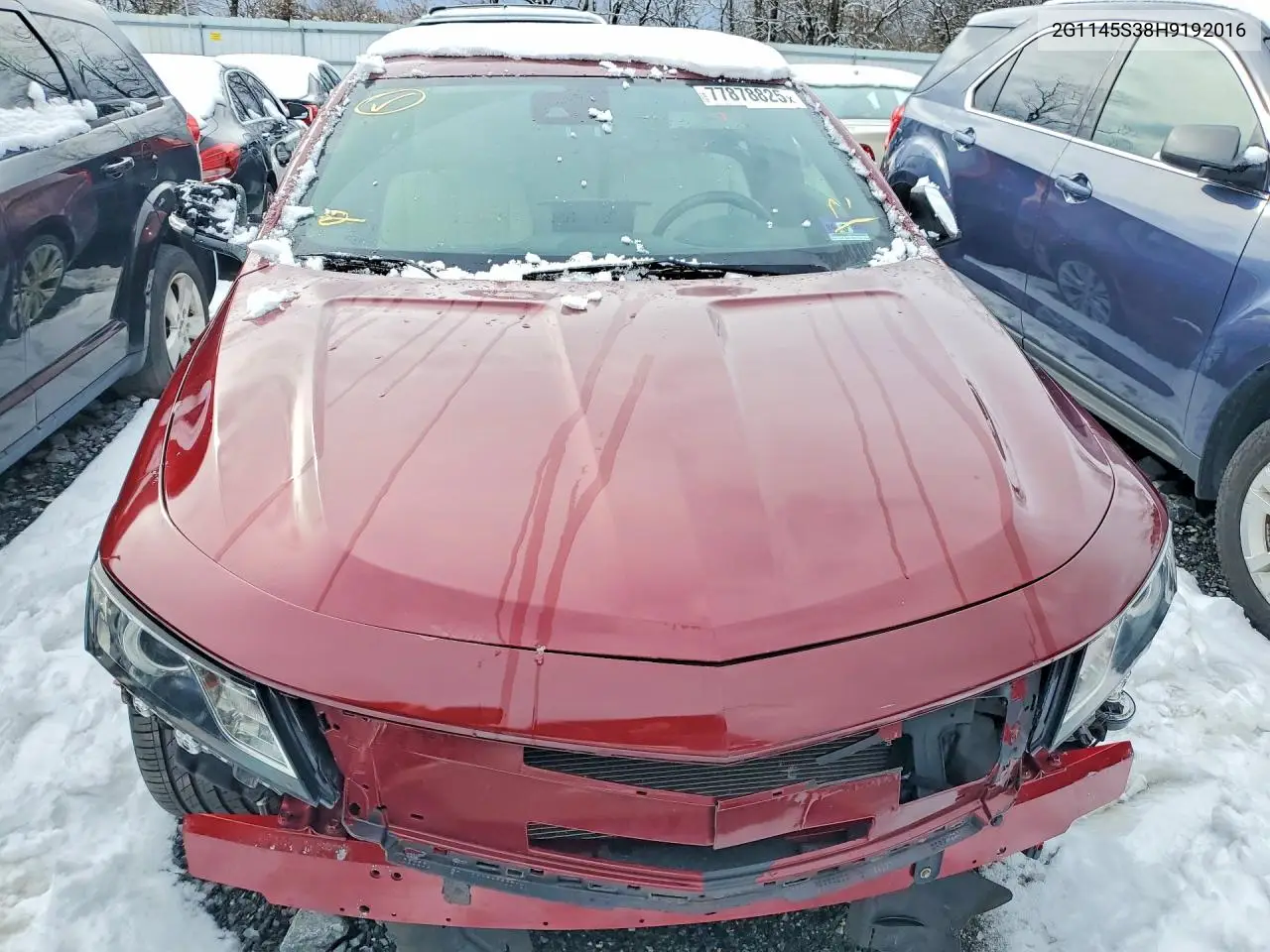 2G1145S38H9192016 2017 Chevrolet Impala Premier