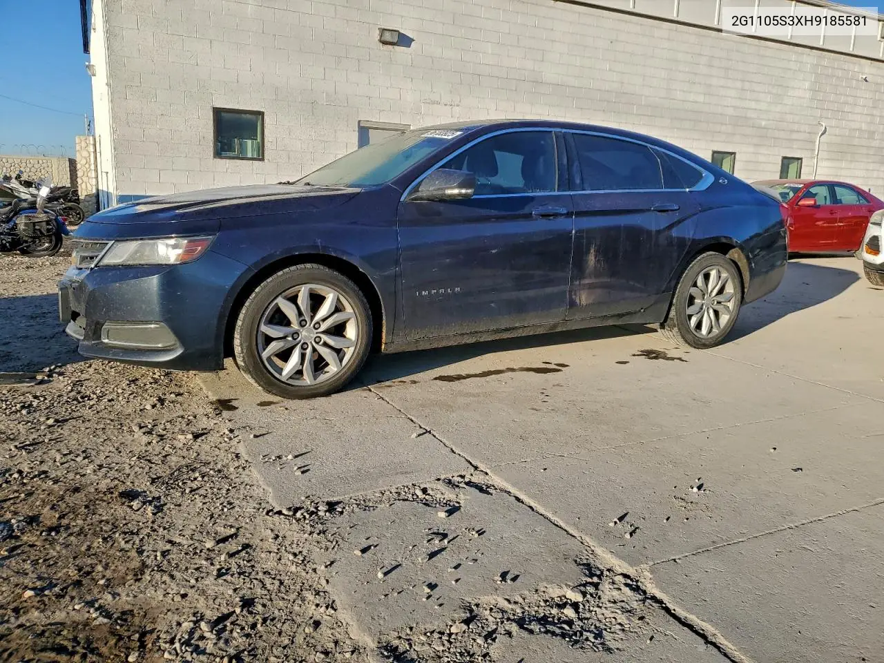 2G1105S3XH9185581 2017 Chevrolet Impala Lt