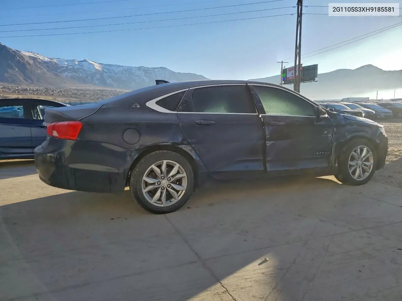 2G1105S3XH9185581 2017 Chevrolet Impala Lt