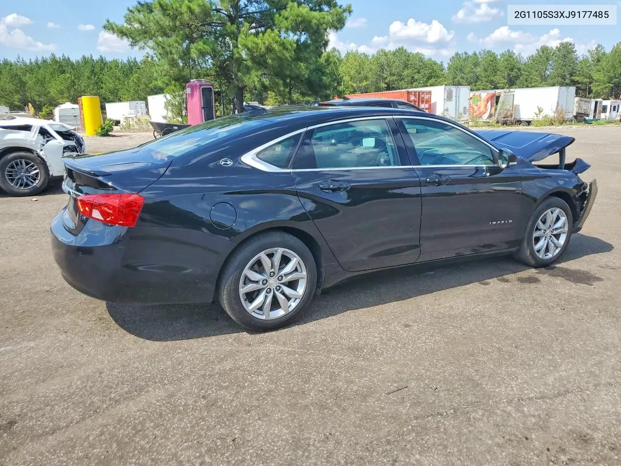 2018 Chevrolet Impala Lt VIN: 2G1105S3XJ9177485 Lot: 57477936