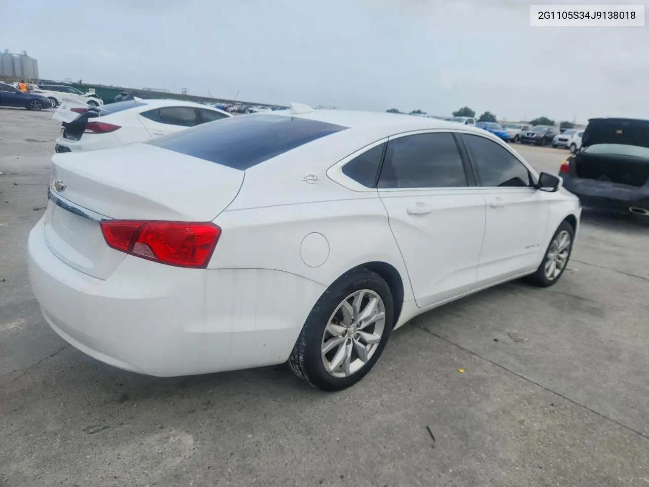 2G1105S34J9138018 2018 Chevrolet Impala Lt