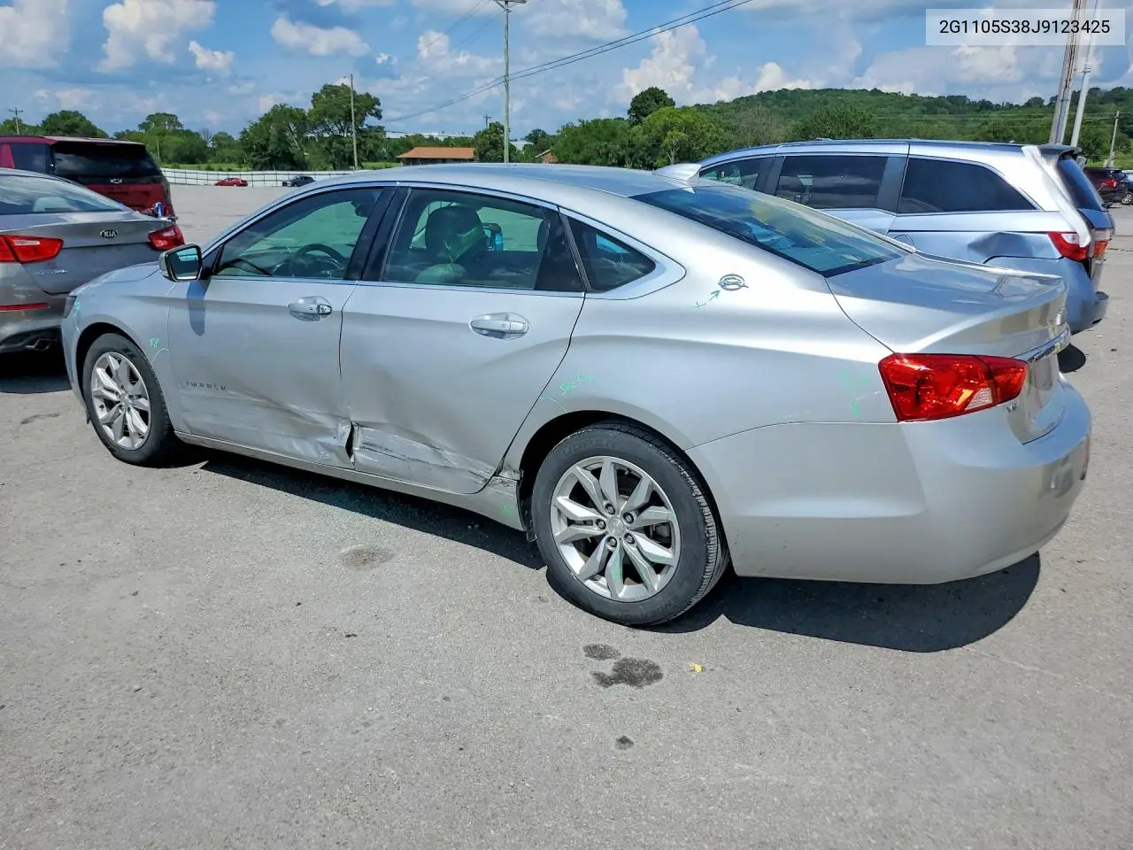 2018 Chevrolet Impala Lt VIN: 2G1105S38J9123425 Lot: 60449646