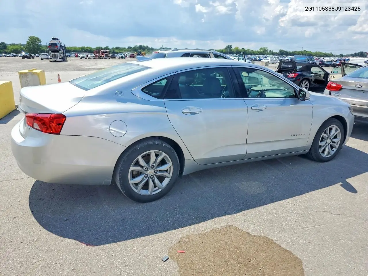 2018 Chevrolet Impala Lt VIN: 2G1105S38J9123425 Lot: 60449646