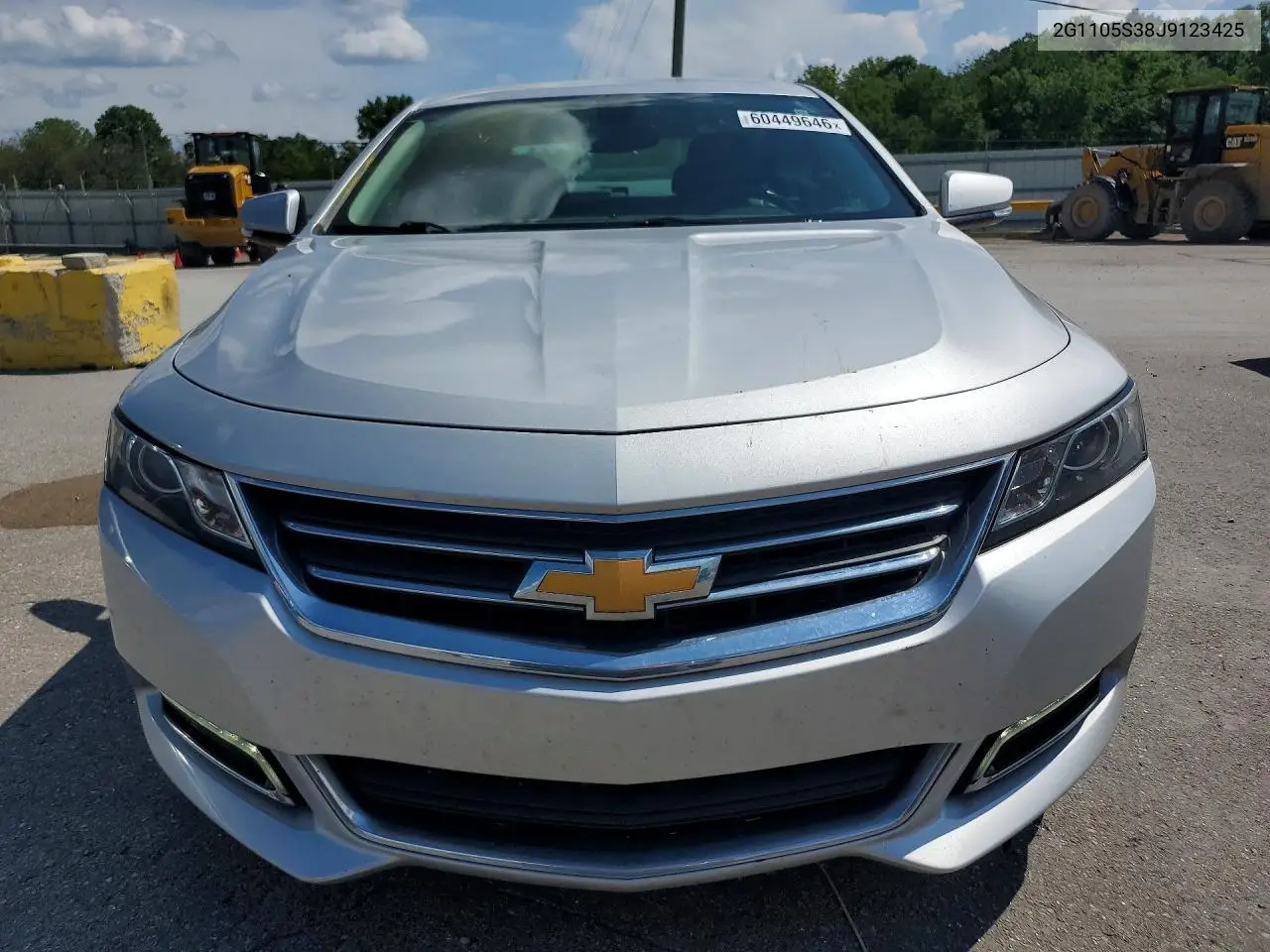 2018 Chevrolet Impala Lt VIN: 2G1105S38J9123425 Lot: 60449646