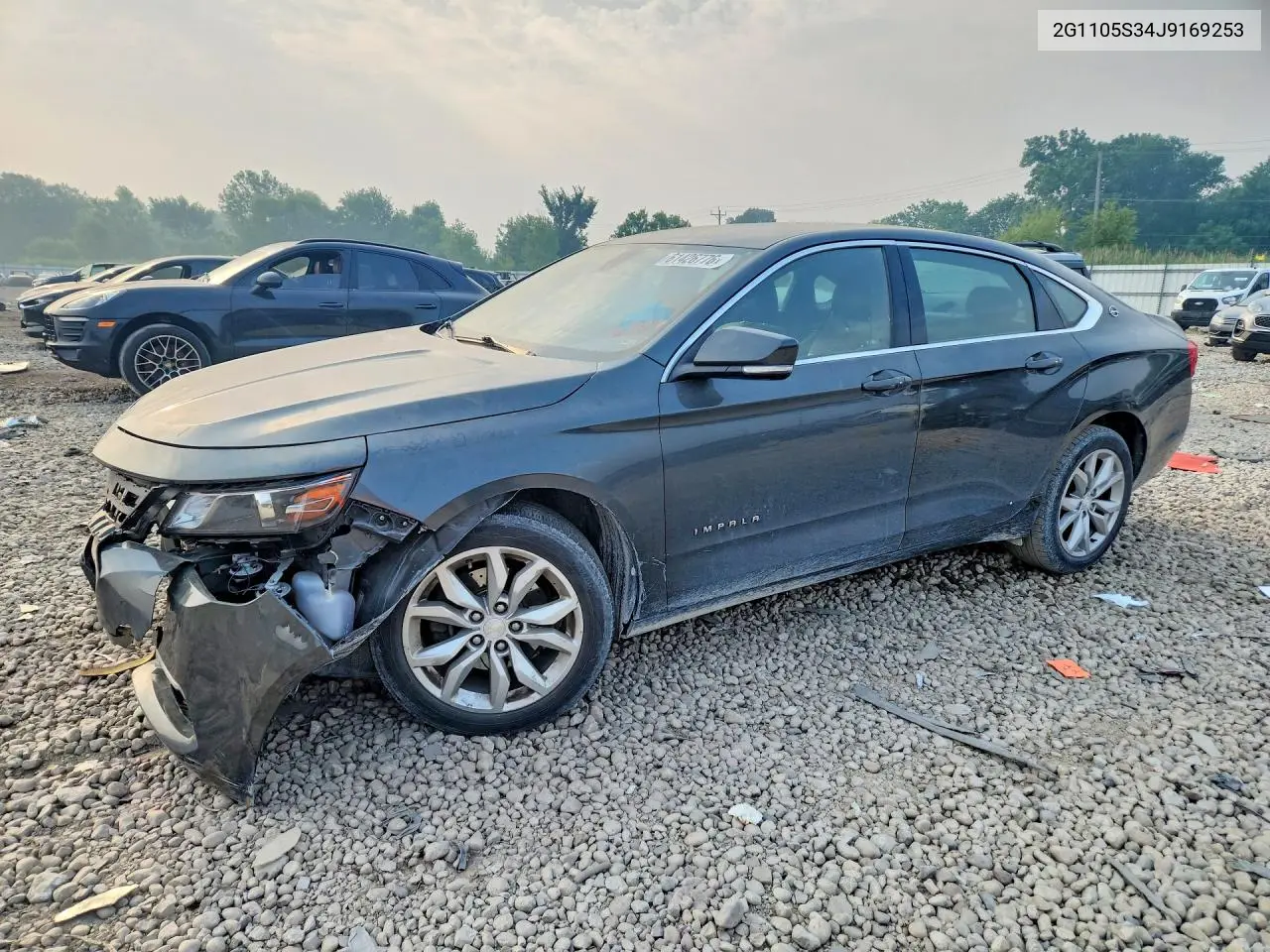 2018 Chevrolet Impala Lt VIN: 2G1105S34J9169253 Lot: 61426776