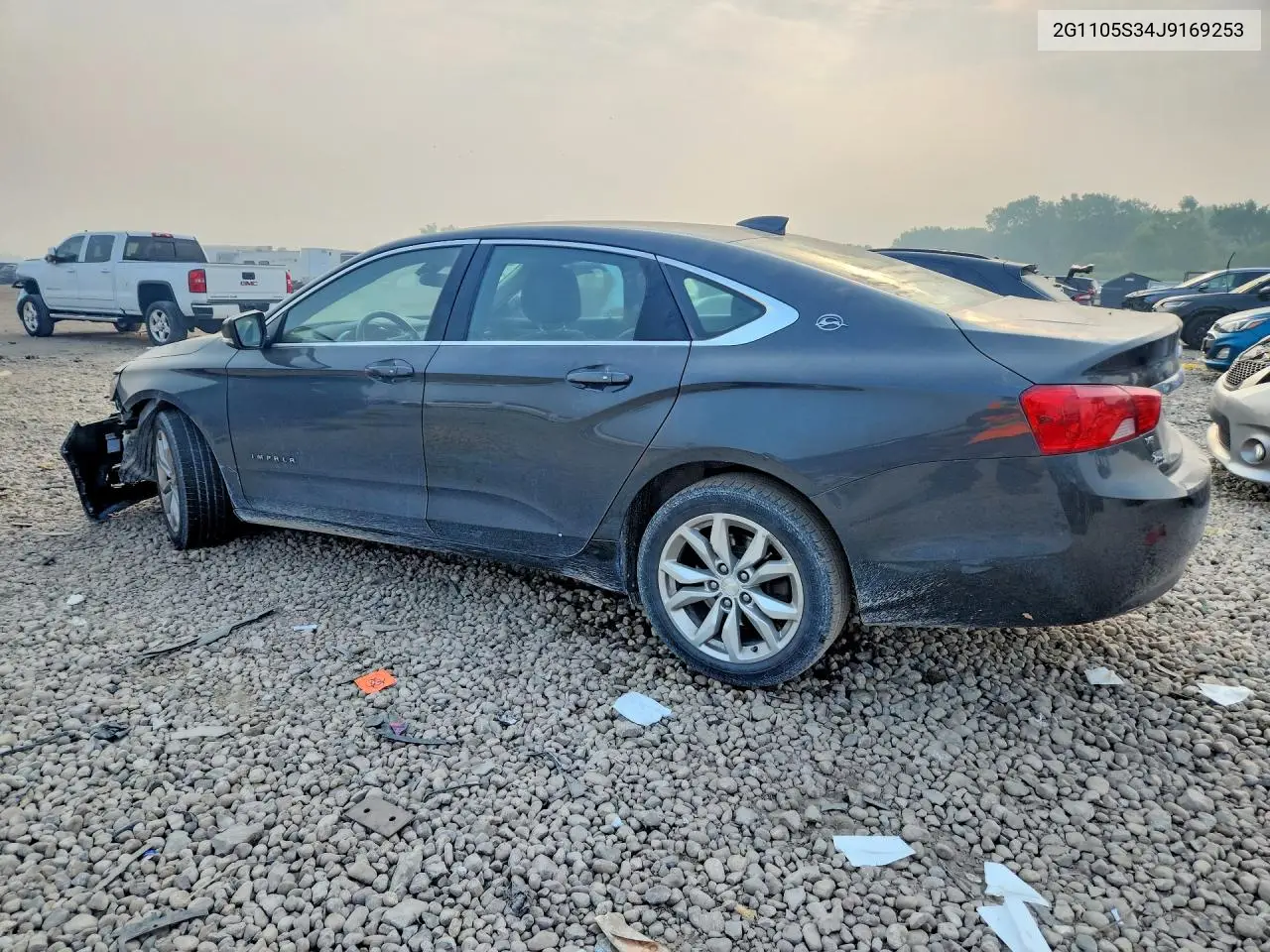 2018 Chevrolet Impala Lt VIN: 2G1105S34J9169253 Lot: 61426776