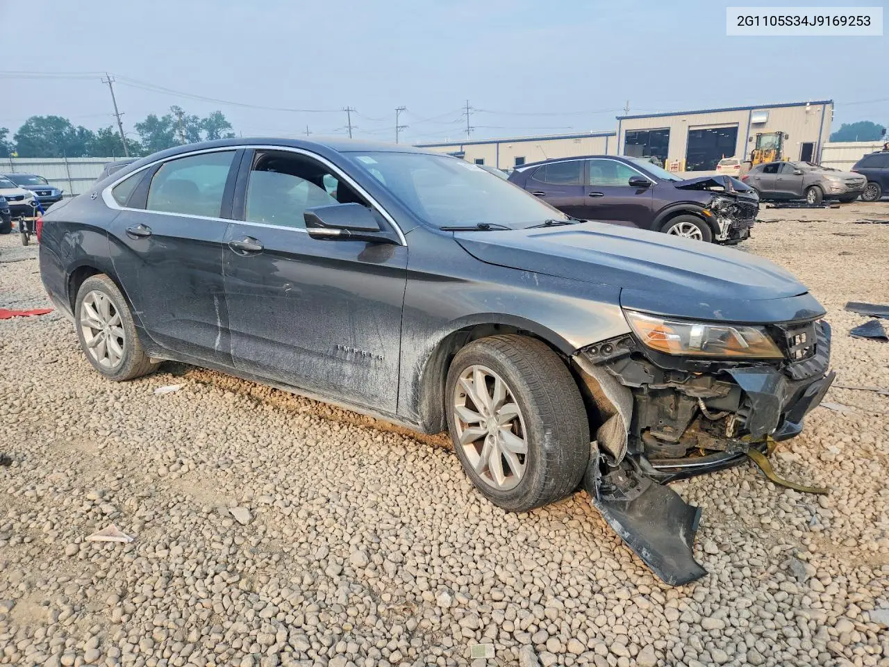 2018 Chevrolet Impala Lt VIN: 2G1105S34J9169253 Lot: 61426776
