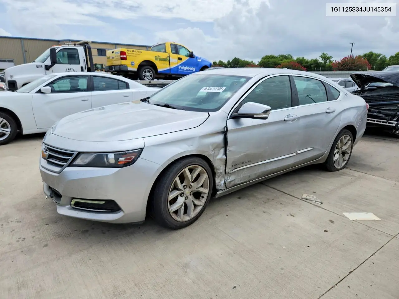 2018 Chevrolet Impala Premier VIN: 1G1125S34JU145354 Lot: 61506266