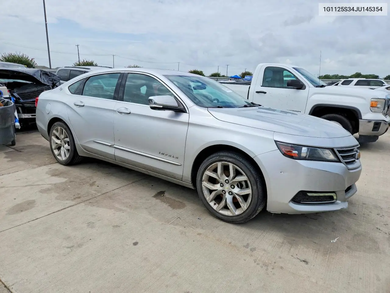 2018 Chevrolet Impala Premier VIN: 1G1125S34JU145354 Lot: 61506266