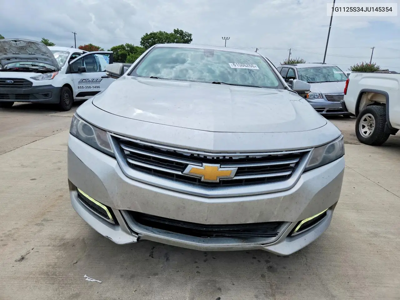 2018 Chevrolet Impala Premier VIN: 1G1125S34JU145354 Lot: 61506266
