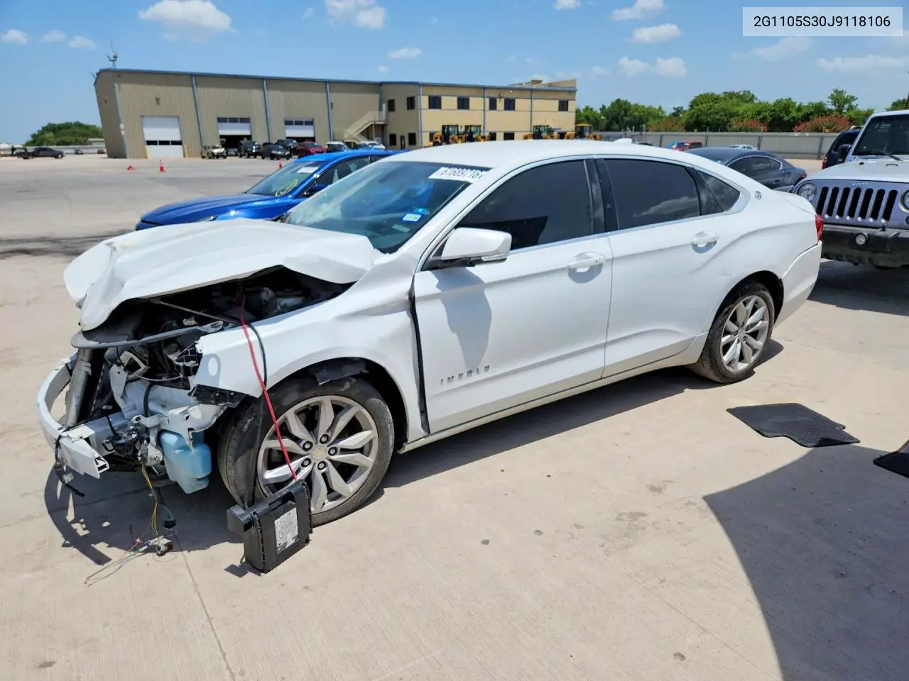 2018 Chevrolet Impala Lt VIN: 2G1105S30J9118106 Lot: 61689716