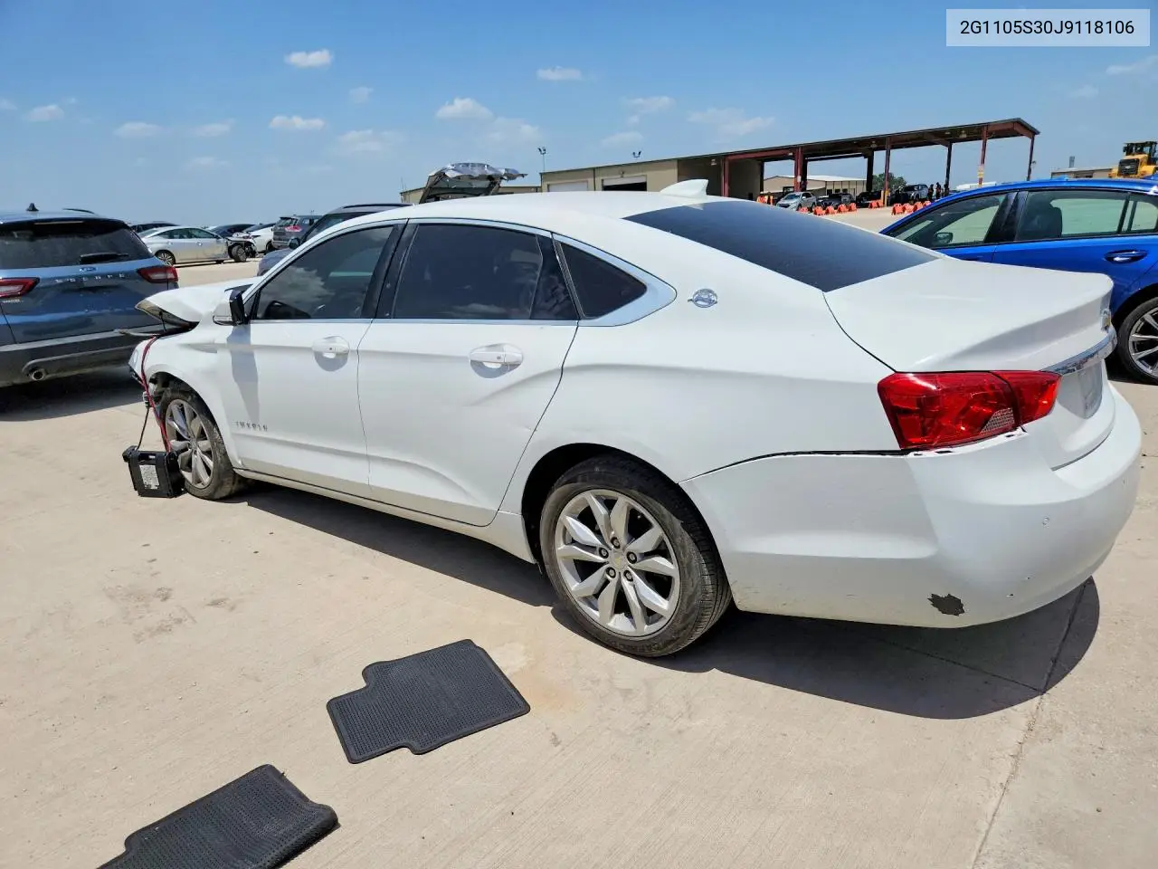 2018 Chevrolet Impala Lt VIN: 2G1105S30J9118106 Lot: 61689716