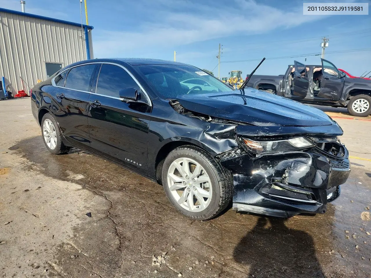2018 Chevrolet Impala Lt VIN: 2G1105S32J9119581 Lot: 61691846
