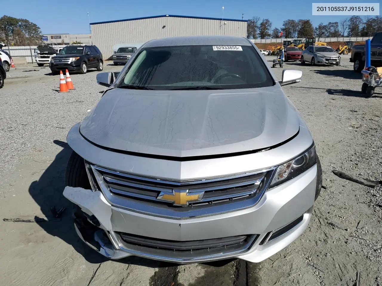 2G1105S37J9151216 2018 Chevrolet Impala Lt
