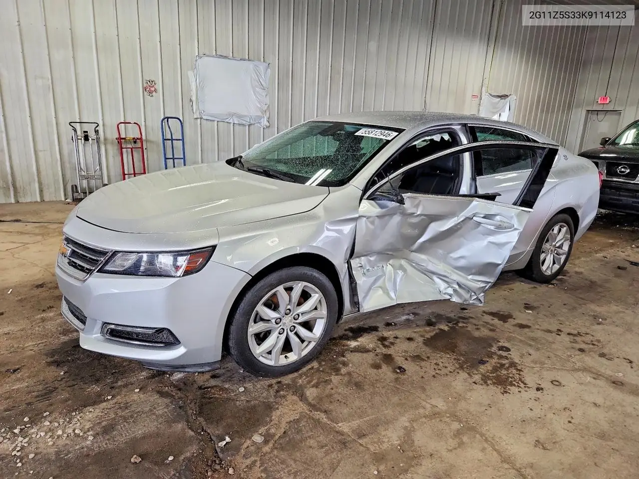 2019 Chevrolet Impala Lt VIN: 2G11Z5S33K9114123 Lot: 55812946