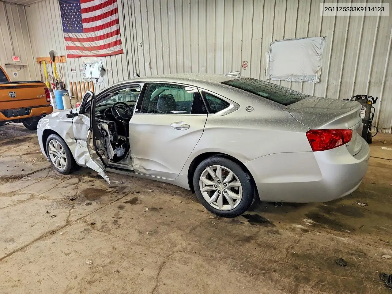 2019 Chevrolet Impala Lt VIN: 2G11Z5S33K9114123 Lot: 55812946