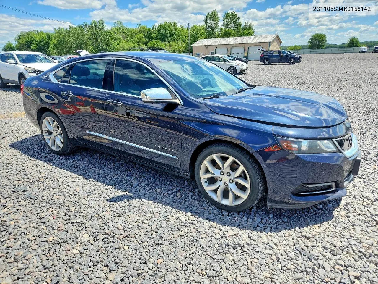 2019 Chevrolet Impala Premier VIN: 2G1105S34K9158142 Lot: 56184016