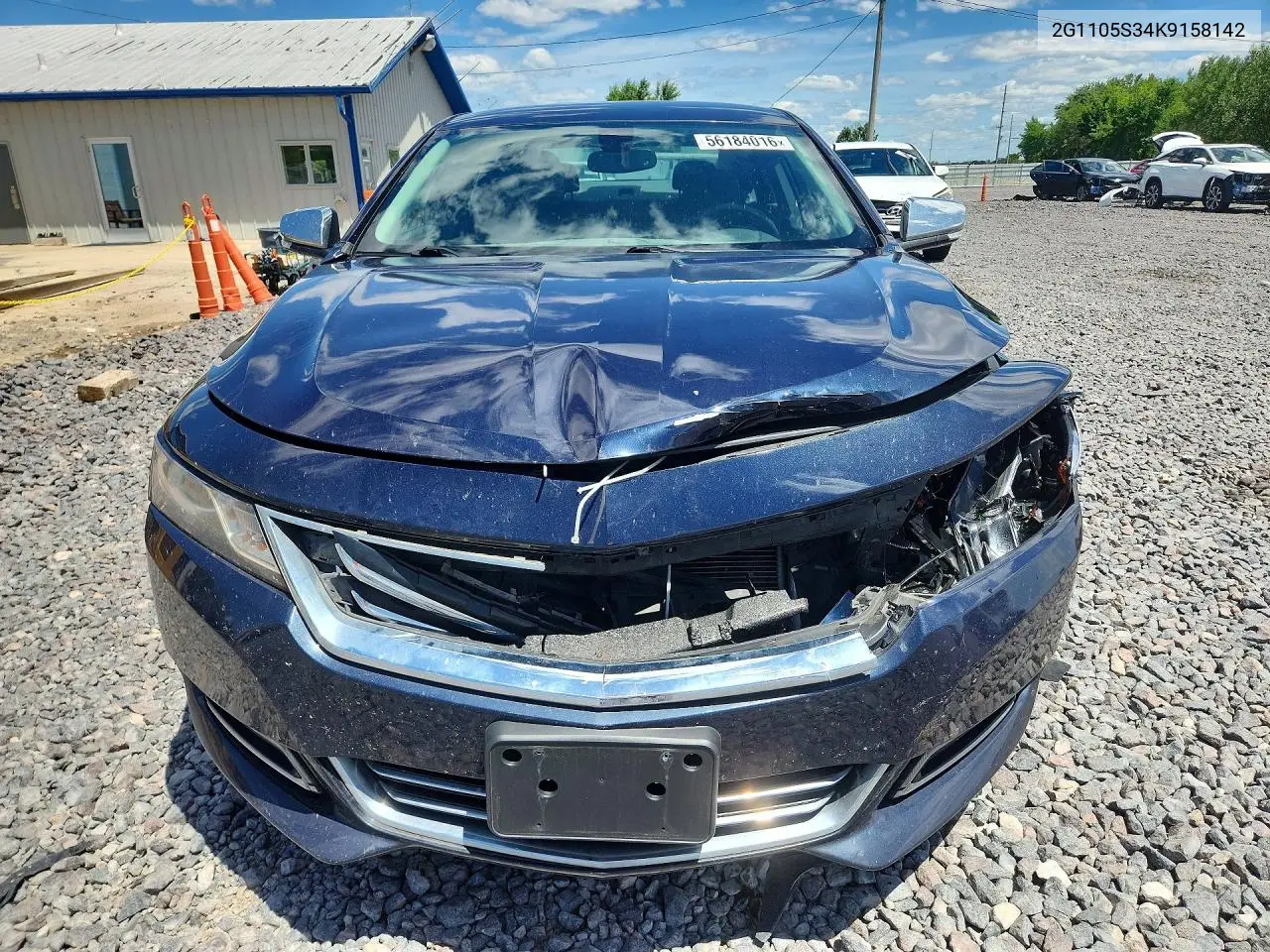 2019 Chevrolet Impala Premier VIN: 2G1105S34K9158142 Lot: 56184016