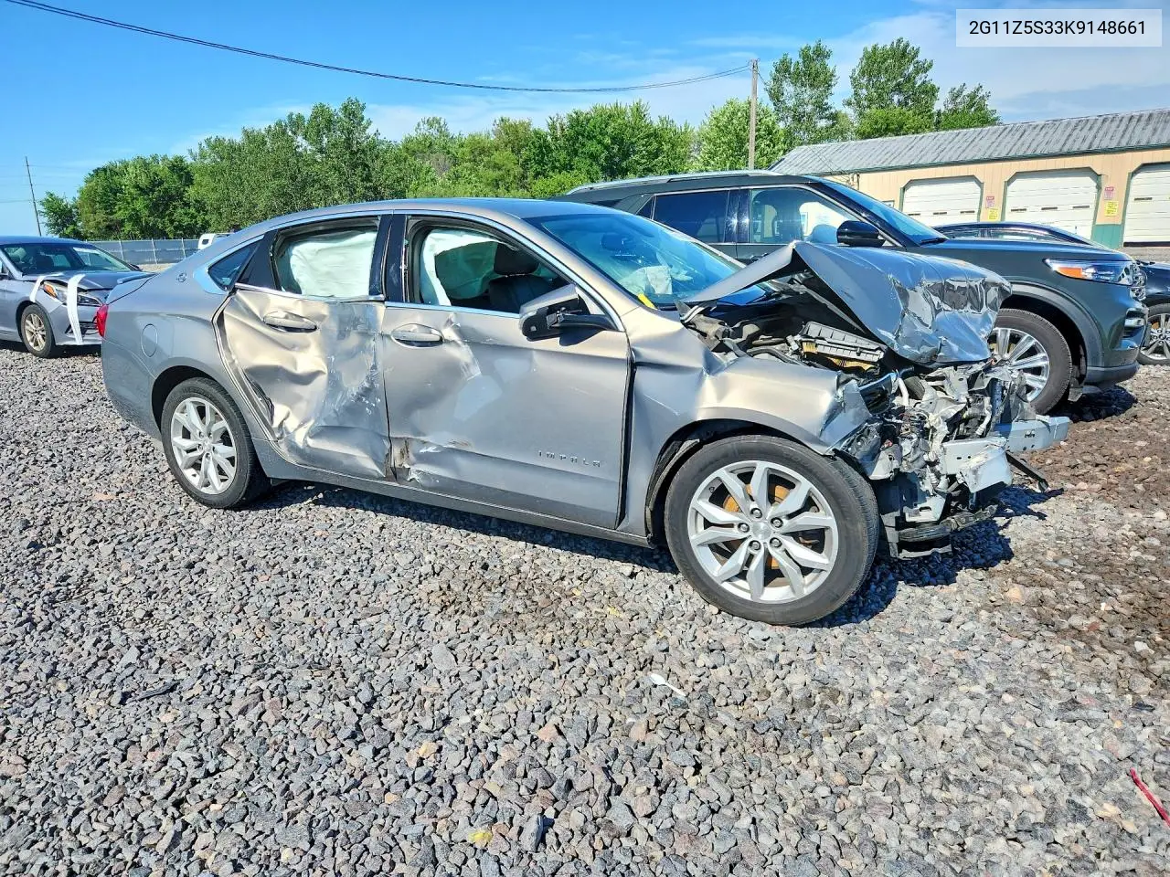 2019 Chevrolet Impala Lt VIN: 2G11Z5S33K9148661 Lot: 56589366