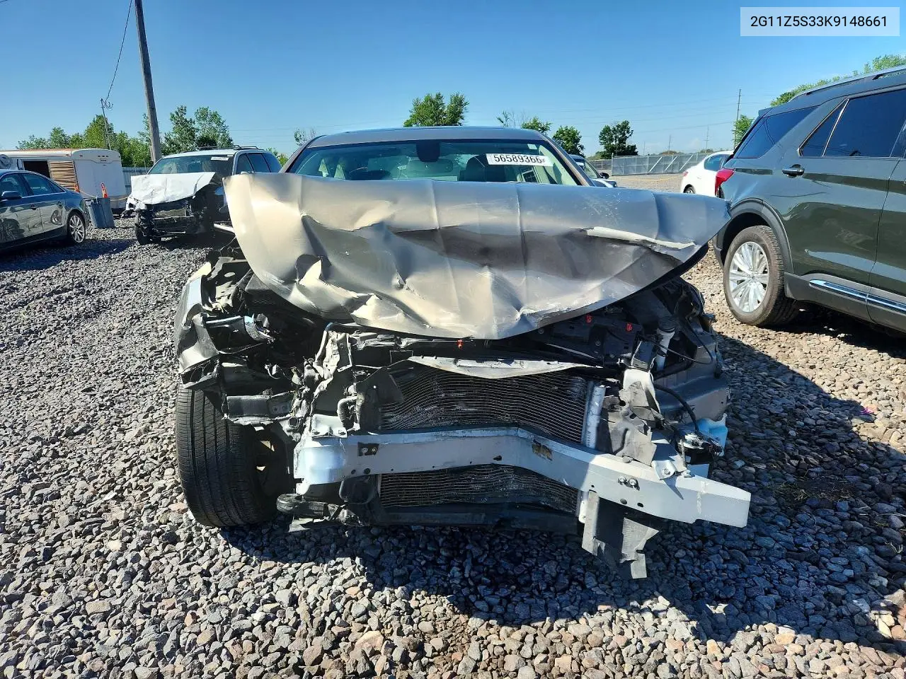 2019 Chevrolet Impala Lt VIN: 2G11Z5S33K9148661 Lot: 56589366
