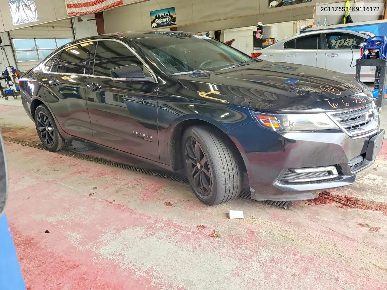 2019 Chevrolet Impala Lt VIN: 2G11Z5S34K9116172 Lot: 56808876