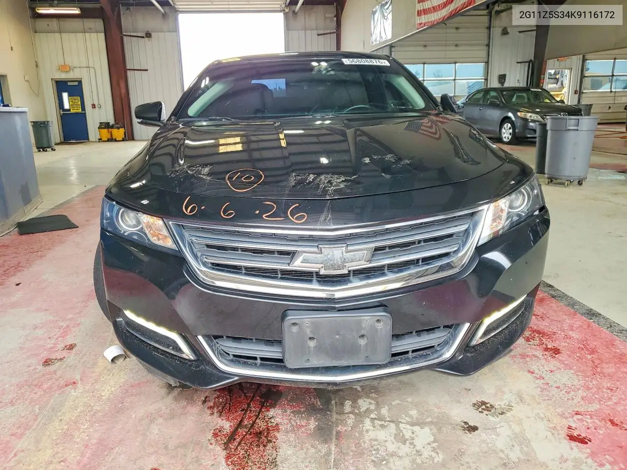 2019 Chevrolet Impala Lt VIN: 2G11Z5S34K9116172 Lot: 56808876