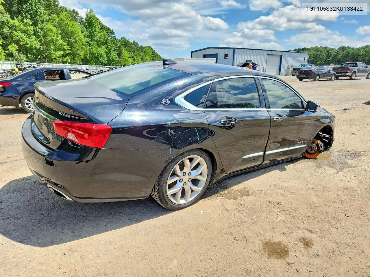 2019 Chevrolet Impala Premier VIN: 1G1105S32KU133422 Lot: 58072466