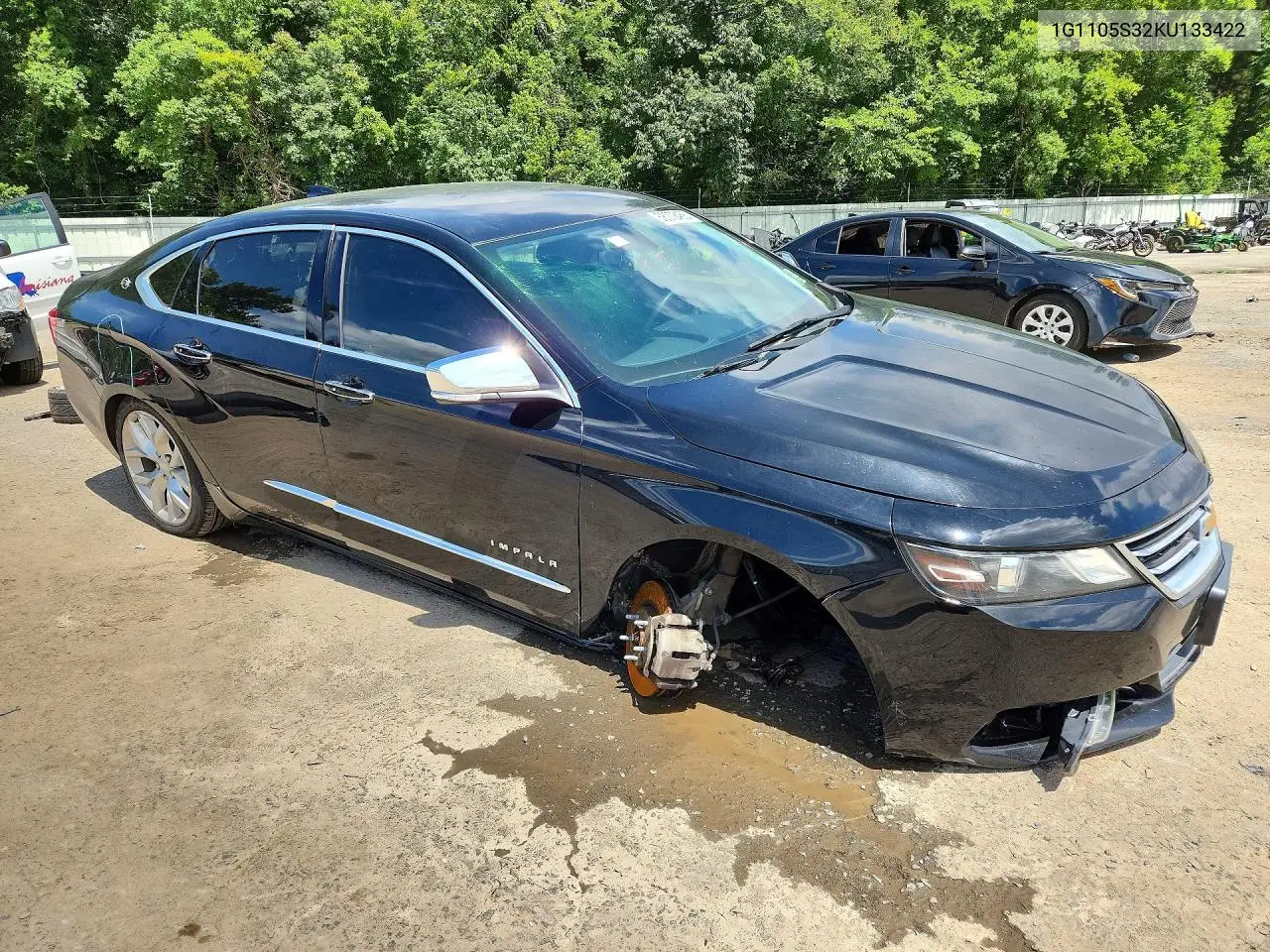 2019 Chevrolet Impala Premier VIN: 1G1105S32KU133422 Lot: 58072466