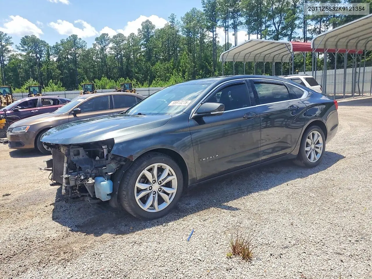 2019 Chevrolet Impala Lt VIN: 2G11Z5S32K9121354 Lot: 58913276