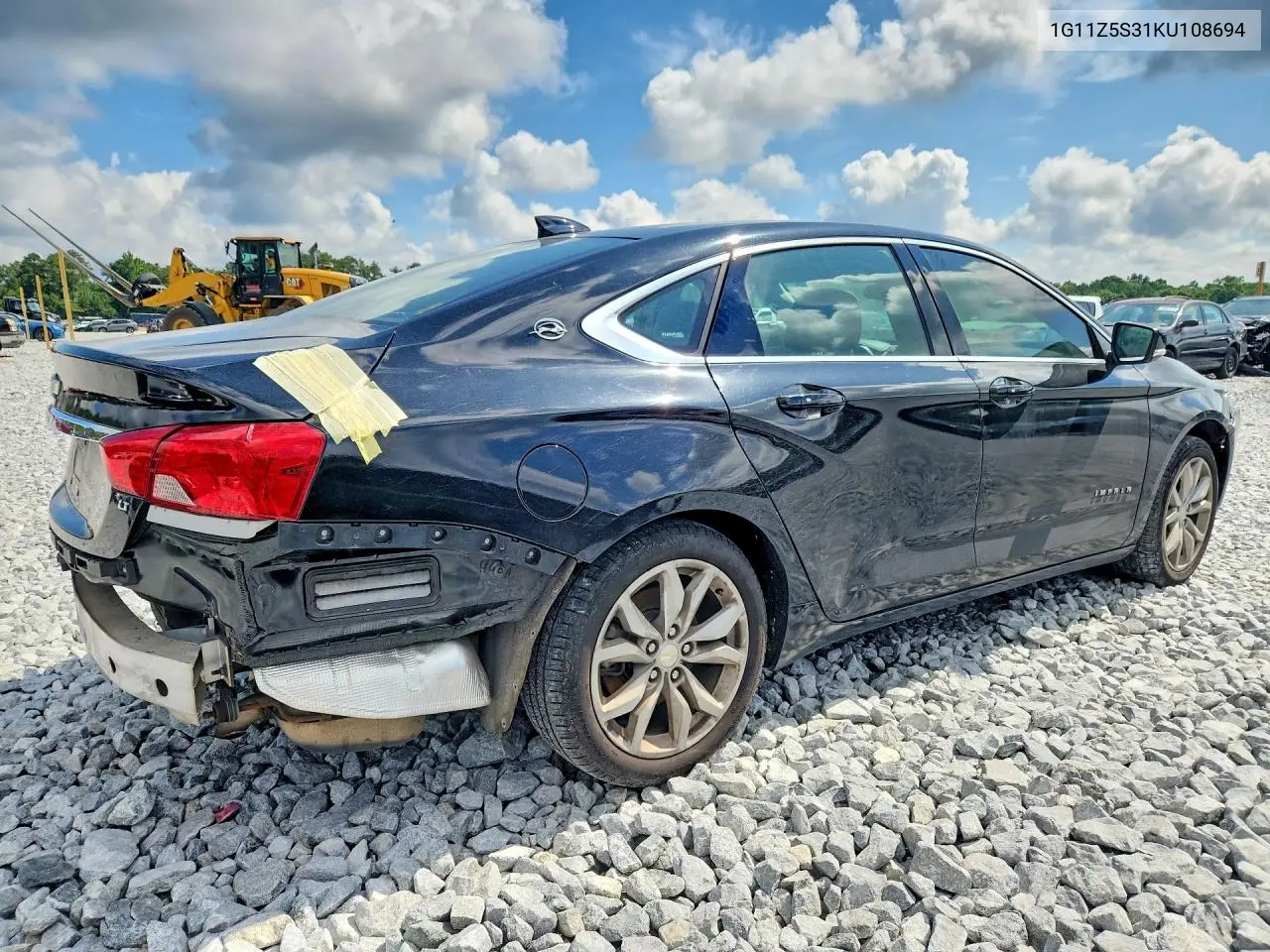 2019 Chevrolet Impala Lt VIN: 1G11Z5S31KU108694 Lot: 60834806