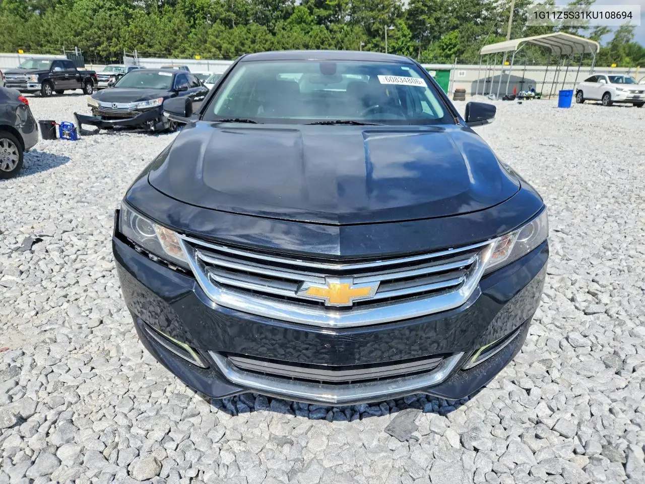 2019 Chevrolet Impala Lt VIN: 1G11Z5S31KU108694 Lot: 60834806