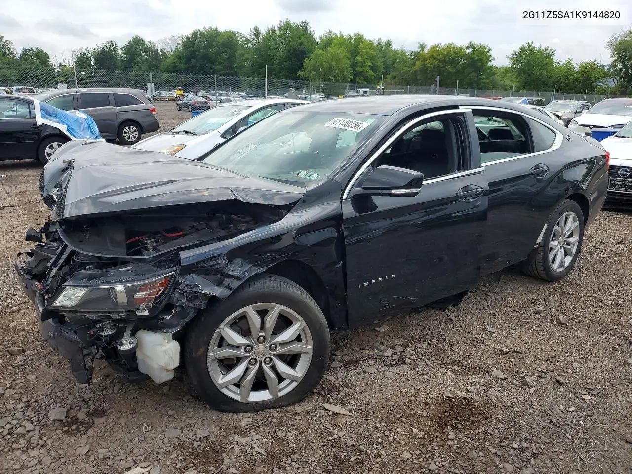 2G11Z5SA1K9144820 2019 Chevrolet Impala Lt