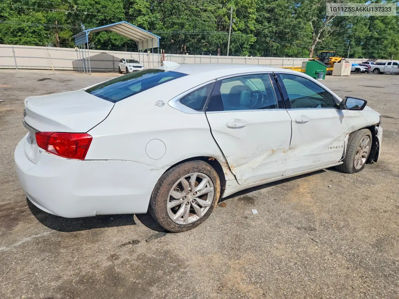 2019 Chevrolet Impala Lt VIN: 1G11Z5SA6KU137333 Lot: 61573406