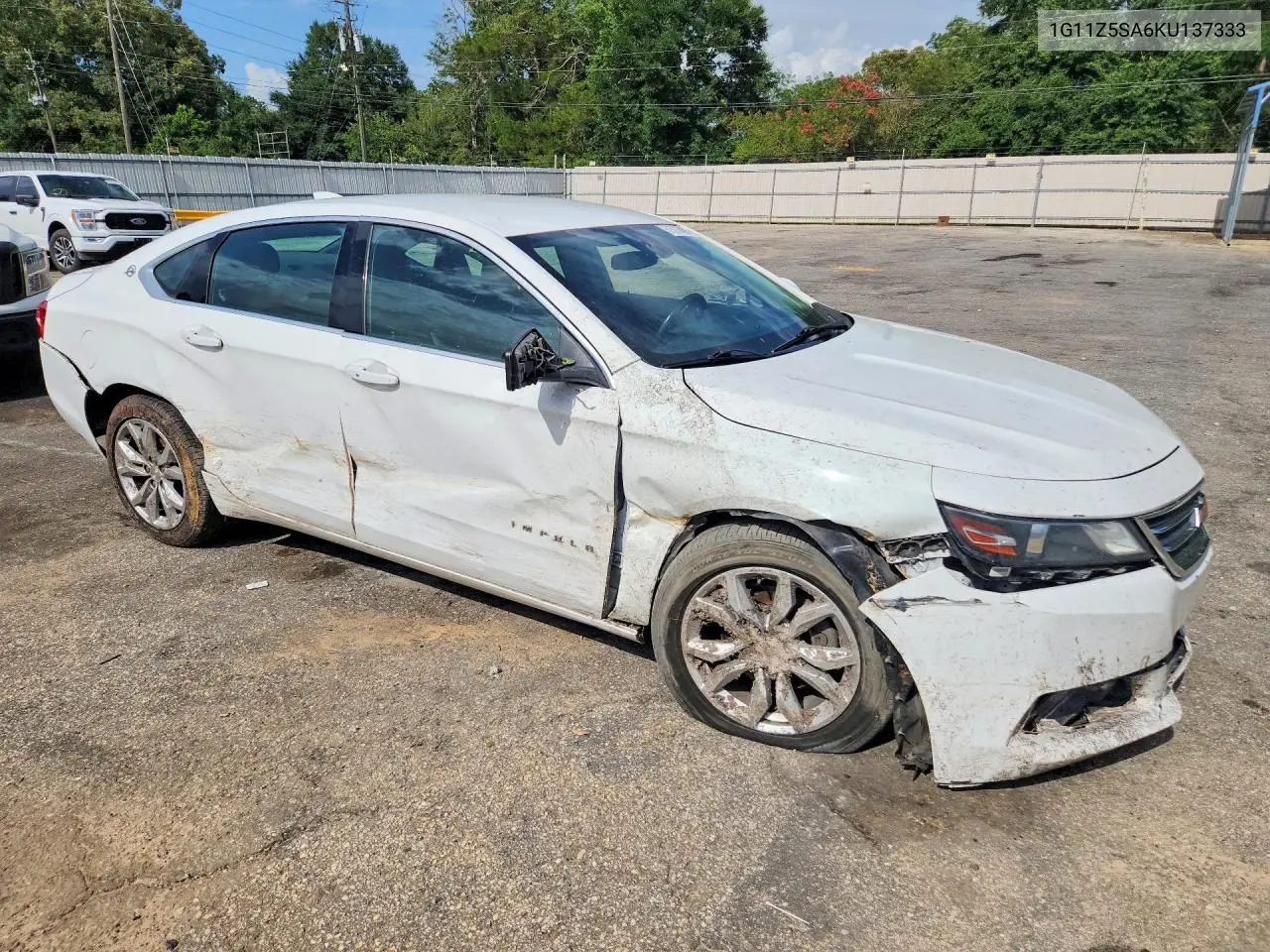 2019 Chevrolet Impala Lt VIN: 1G11Z5SA6KU137333 Lot: 61573406