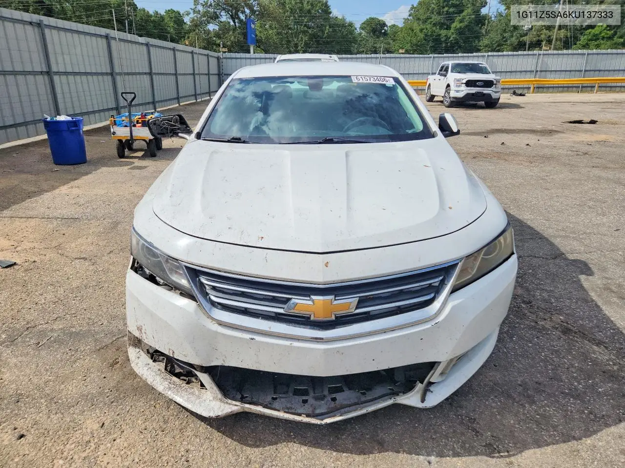 2019 Chevrolet Impala Lt VIN: 1G11Z5SA6KU137333 Lot: 61573406