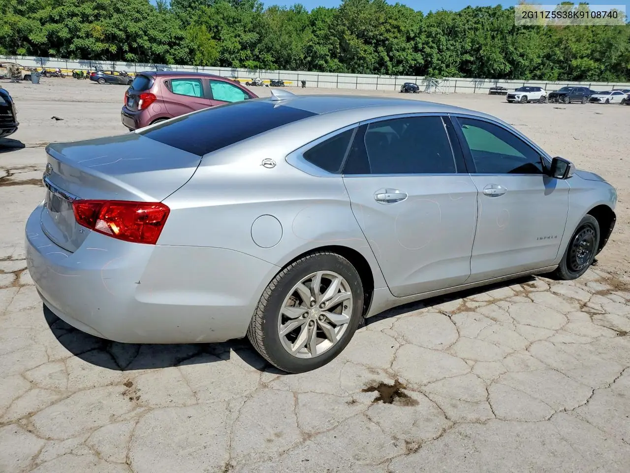 2019 Chevrolet Impala Lt VIN: 2G11Z5S38K9108740 Lot: 61773056