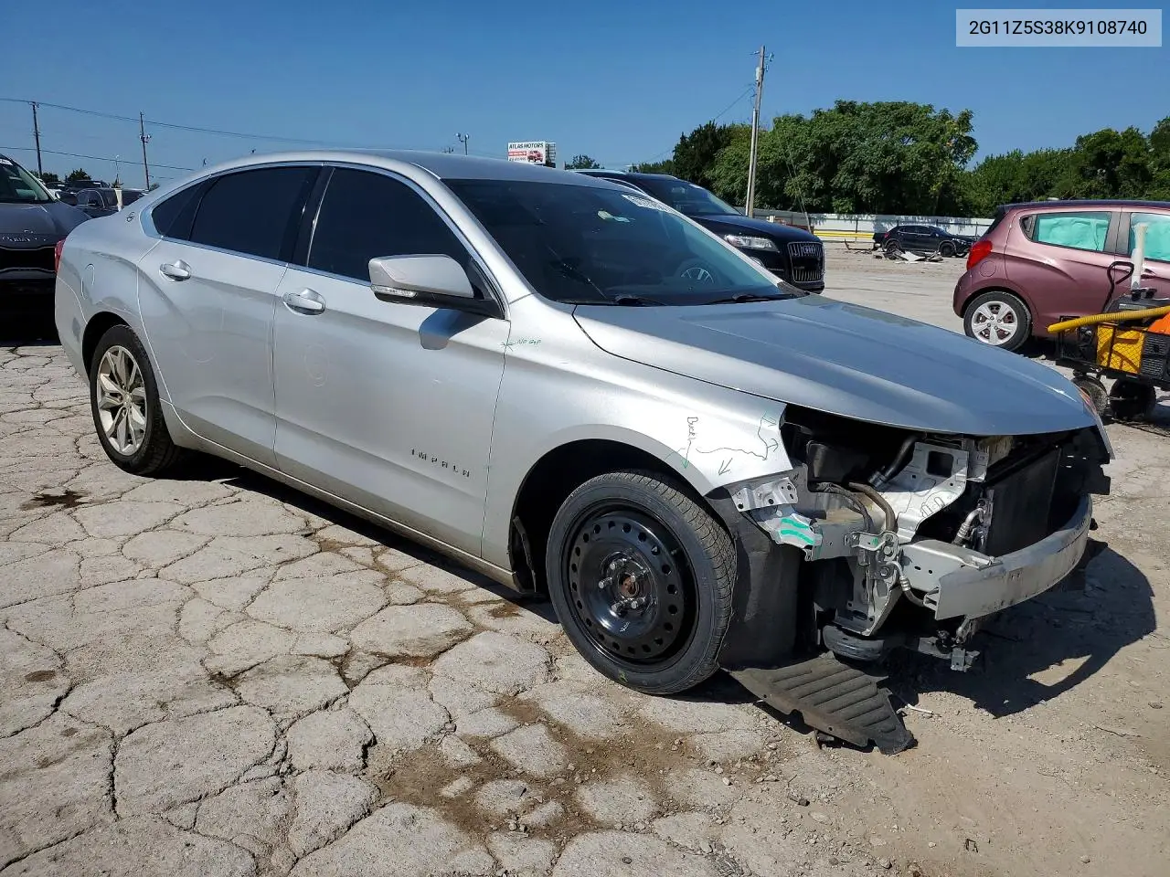 2019 Chevrolet Impala Lt VIN: 2G11Z5S38K9108740 Lot: 61773056