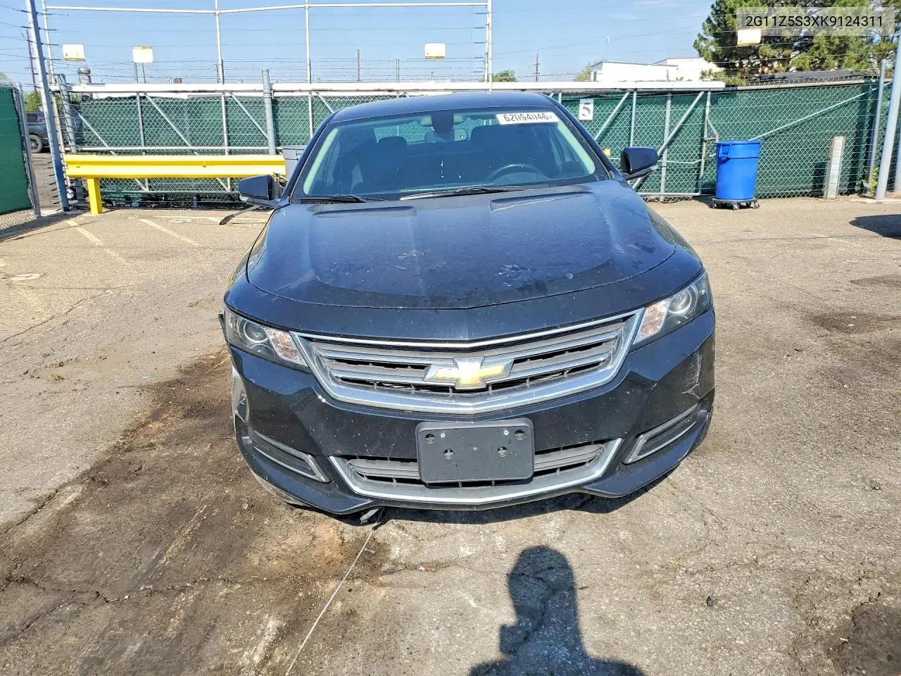 2019 Chevrolet Impala Lt VIN: 2G11Z5S3XK9124311 Lot: 62094046