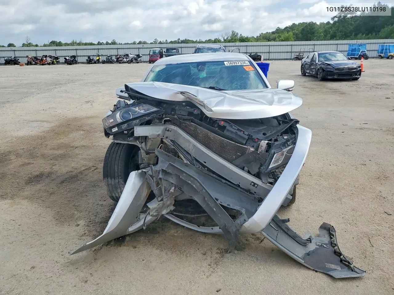 2020 Chevrolet Impala Lt VIN: 1G11Z5S38LU110198 Lot: 56997336