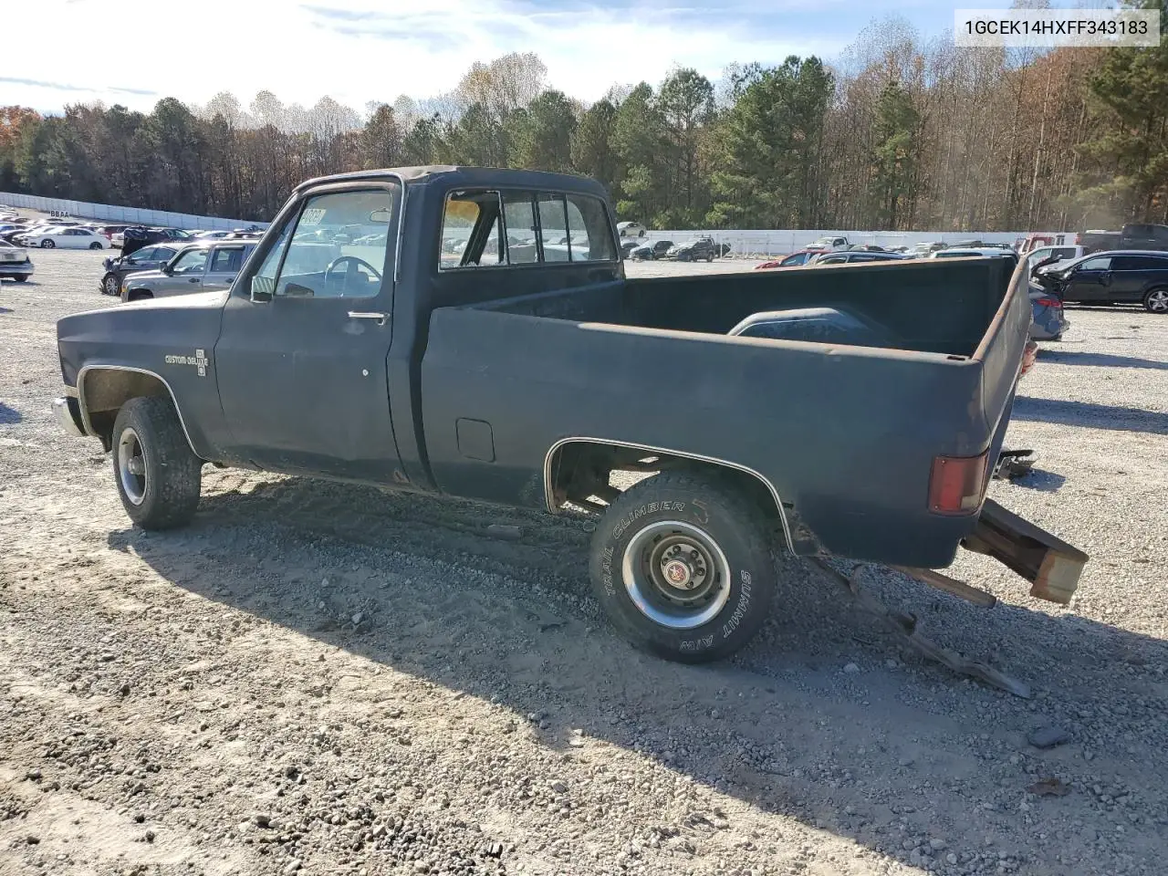 1985 Chevrolet K10 VIN: 1GCEK14HXFF343183 Lot: 93041965