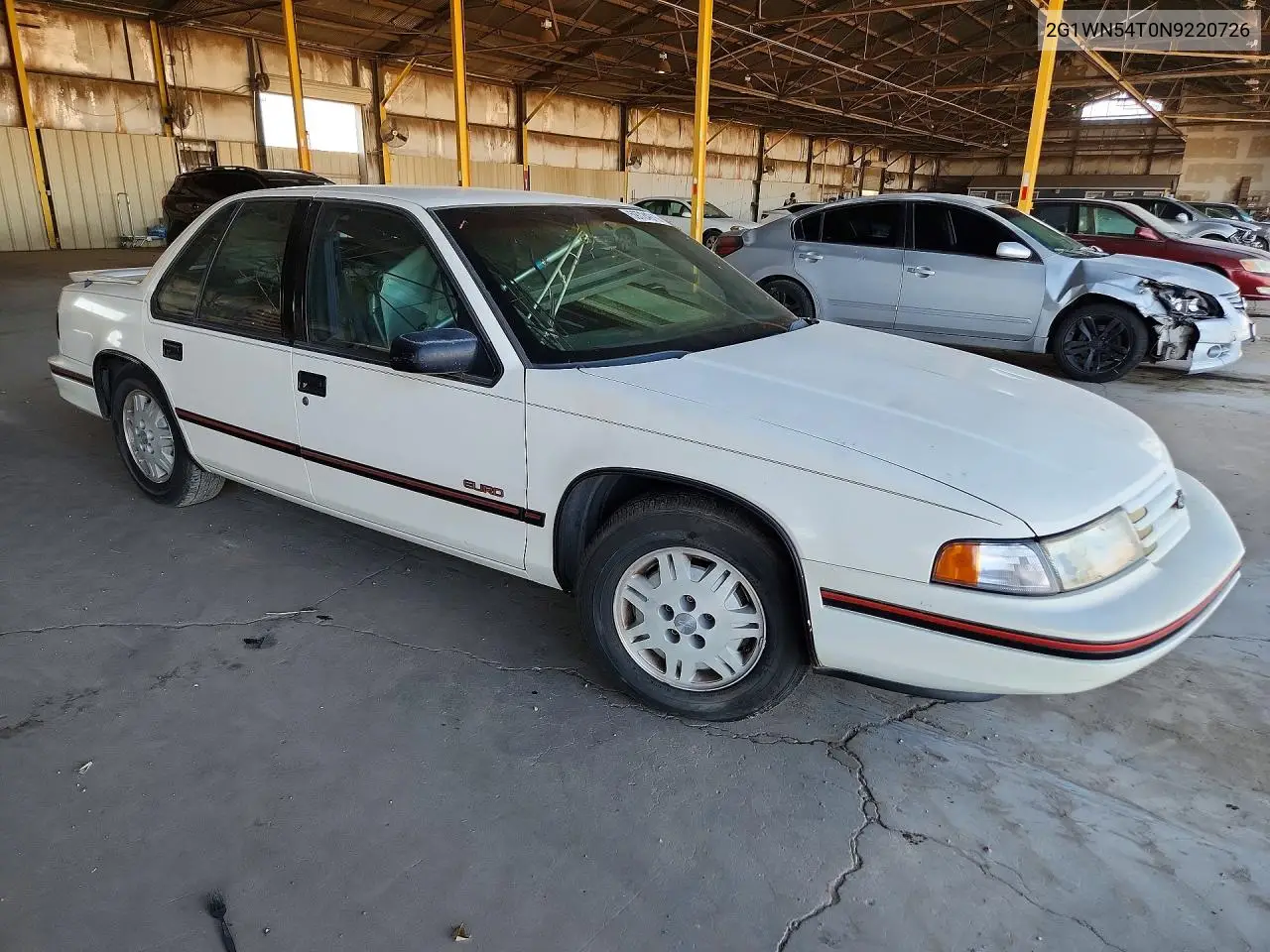 1992 Chevrolet Lumina Euro VIN: 2G1WN54T0N9220726 Lot: 59724916