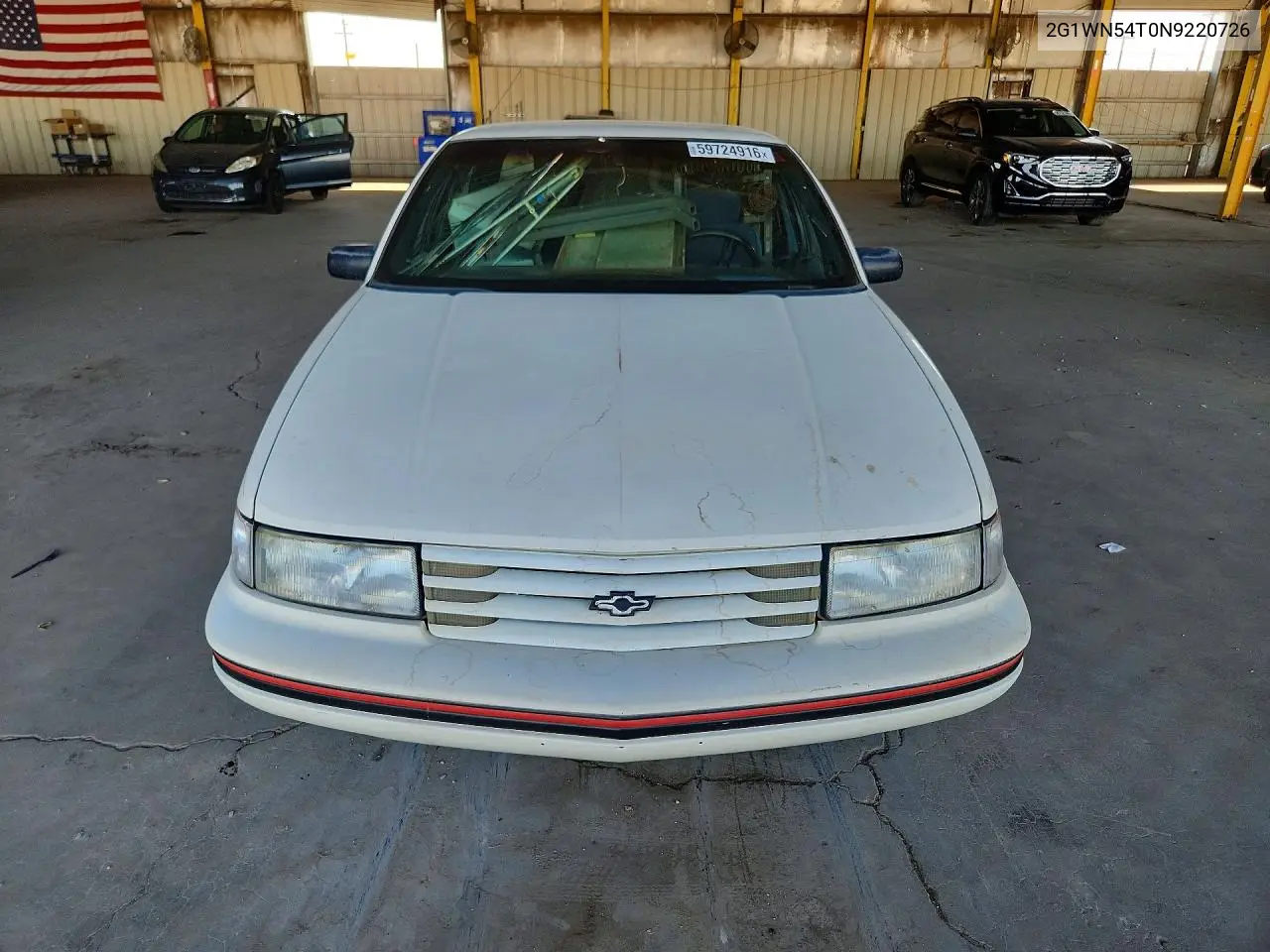 1992 Chevrolet Lumina Euro VIN: 2G1WN54T0N9220726 Lot: 59724916