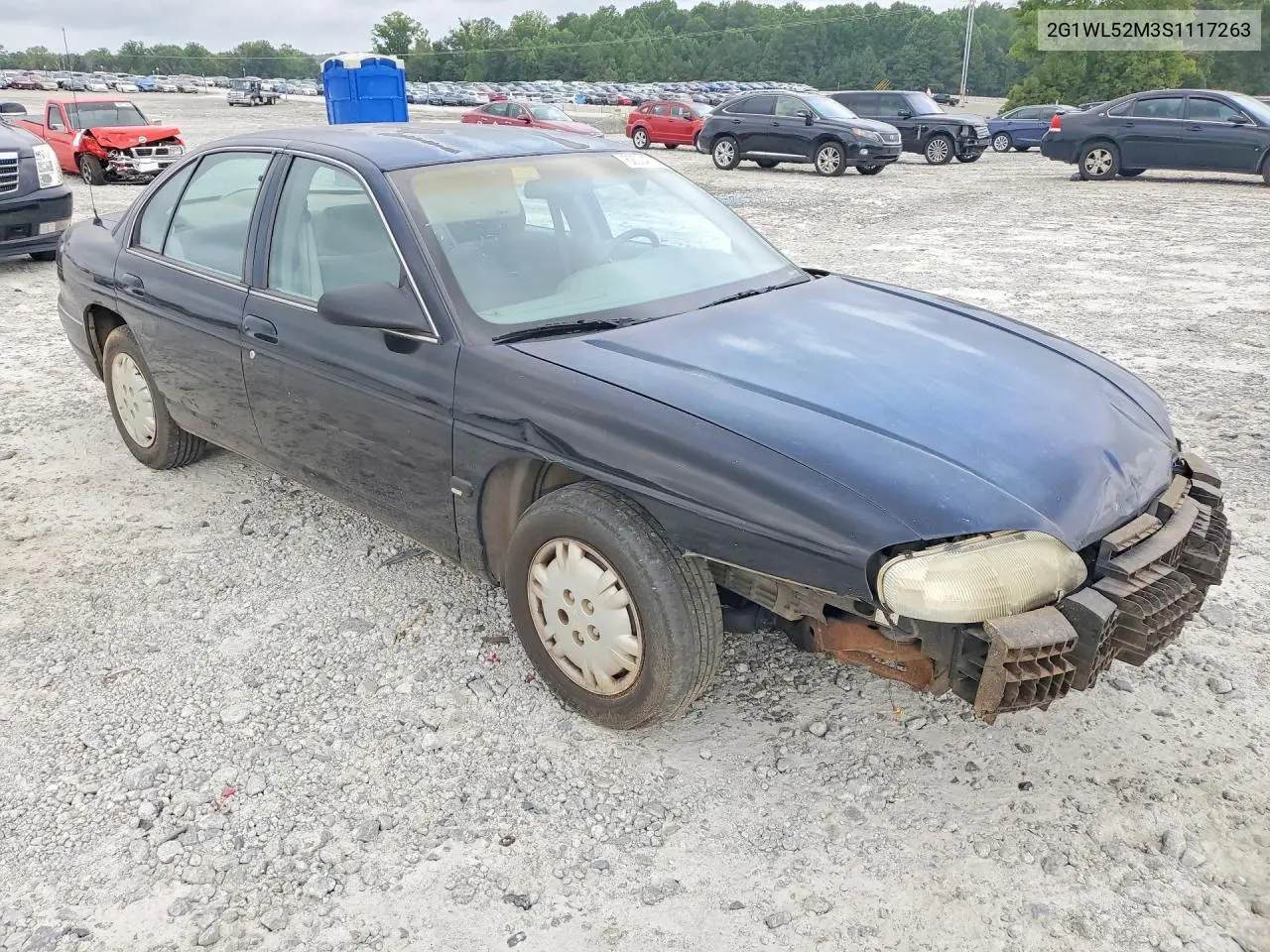 1995 Chevrolet Lumina VIN: 2G1WL52M3S1117263 Lot: 62034726