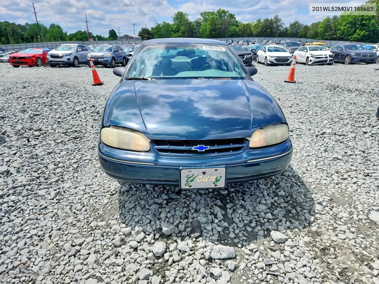 1997 Chevrolet Lumina Base VIN: 2G1WL52M0V1188683 Lot: 51951276